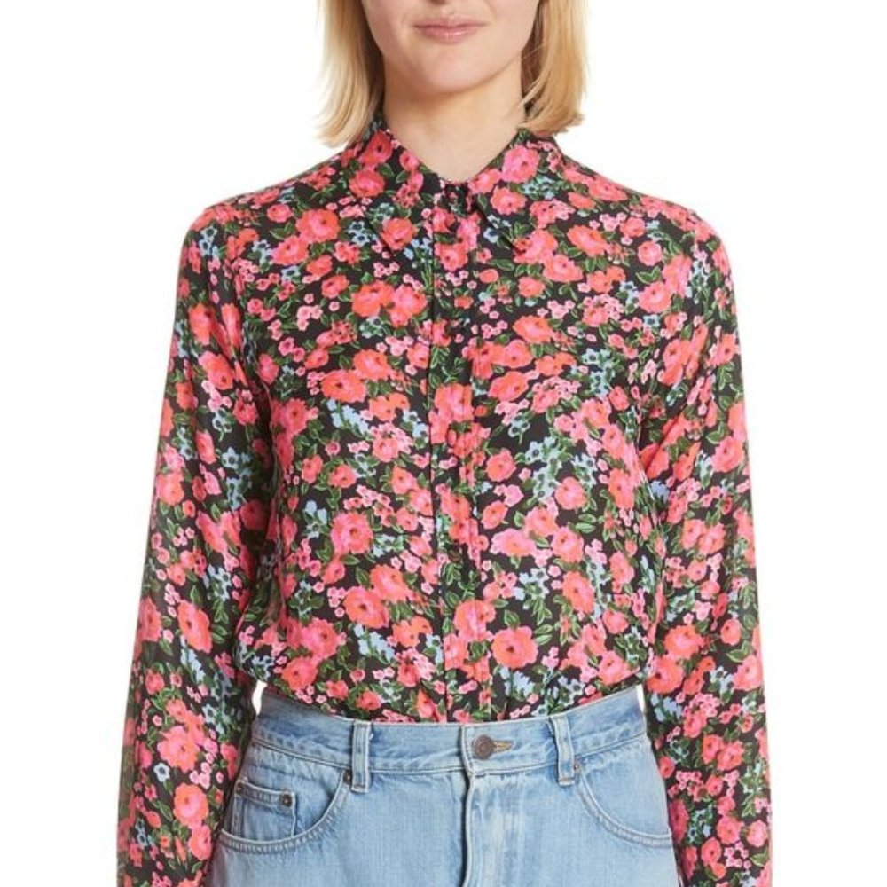 Marc Jacobs Floral Print Blouse